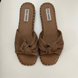 BRAND NEW Steve Madden Willow Knot Slide Sandal